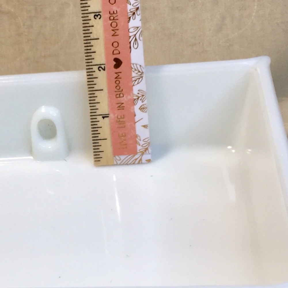 Vintage Milk Glass Photo Developing Tray Burke & James - Picture 4 of 12